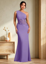 Augday Kathie Mermaid Lace Chiffon Dress