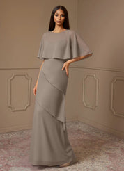 Augday Bowie A-Line Chiffon Dress