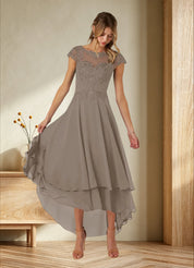 Augday Shonda Lace Chiffon Dress
