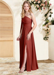 Augday Lancaster A-Line One Shoulder Chiffon Dress
