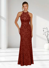 Augday Tyra Mermaid Floral Burnout Dress