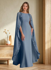 Augday Artemisia Sheath Lace Chiffon Dress
