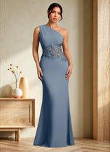Augday Kathie Mermaid Lace Chiffon Dress