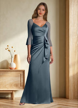 Augday Nampa Sheath Pleated Mesh Dress