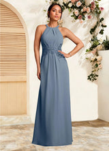 Augday Georgie A-Line Lace Chiffon Dress