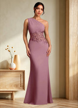 Augday Kathie Mermaid Lace Chiffon Dress