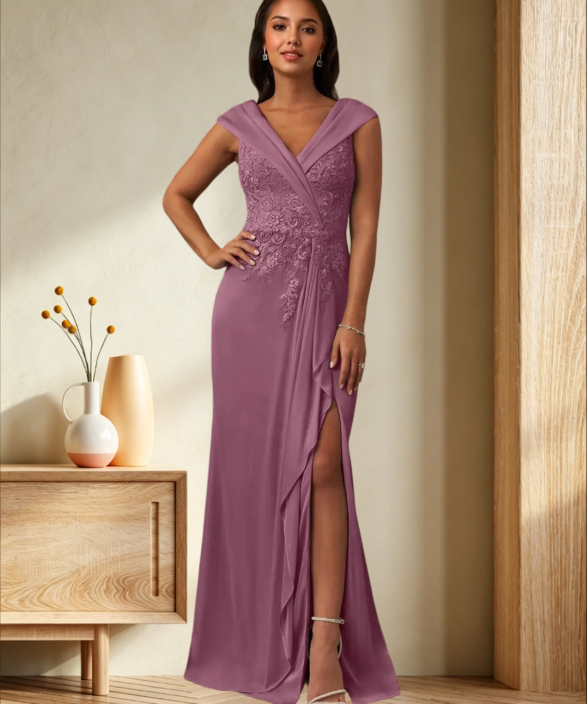 Augday Calathea A-Line Lace Dress