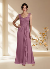 Augday Edelin A-Line Sweetheart Neckline Pleated Mesh Dress