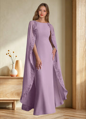 Augday Artemisia Sheath Lace Chiffon Dress