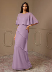 Augday Bowie A-Line Chiffon Dress