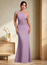 Augday Kathie Mermaid Lace Chiffon Dress