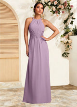 Augday Georgie A-Line Lace Chiffon Dress