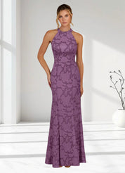 Augday Tyra Mermaid Floral Burnout Dress