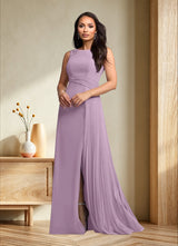 Augday Galvan A-Line Sequins Chiffon Dress