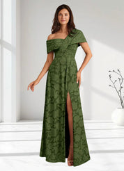 Augday Milton Milton A-Line Pleated Floral Burnout Dress