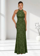 Augday Tyra Mermaid Floral Burnout Dress