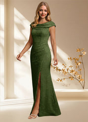 Augday Irvine A-Line Pleated Floral BurnoutDress